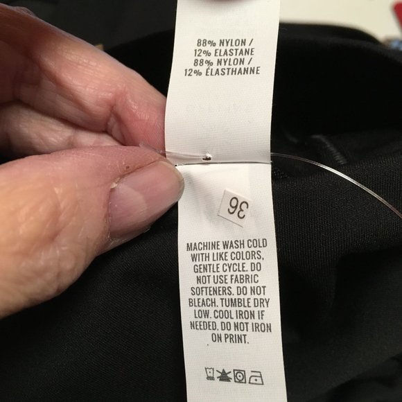 NWT OFFLINE By Aerie Real Me High Waisted Crossover Flare Legging Black Size Med - Picture 10 of 12